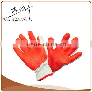 Anti-Ski Poly Cotton Knitted Gloves Work Gloves For Sale thumbnail-2