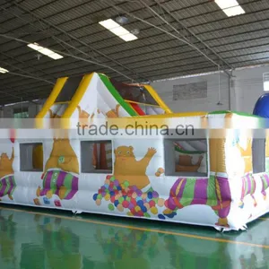 Best Selling Products Sex Pig Inflatable Amusement Park Inflatable Fun City Inflatable Playground For Kids thumbnail-3