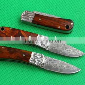 Cocobolo Mini Pocket Knife Folding Knife UD402103 thumbnail-3