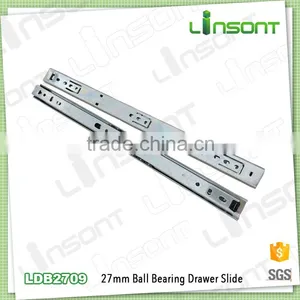 Popular Type 27mm 2-fold Extension Electrical Drawer Slides Furniture Accessories thumbnail-1
