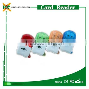 Wholesale MOQ 50 Psc Usb Micro Sim Card Reader Usb 2.0 Mini sd Card Reader thumbnail-1