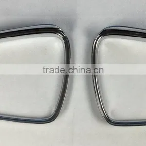 Electroplate Rearview Side Mirror Sun Rain Visor Shield Water Rainproof Cover ABS Chrome 2 Pcs For KADJAR Car Accessories 2016 thumbnail-1