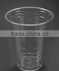 16oz Plastic PET Cup With Lid (100mm) thumbnail-2