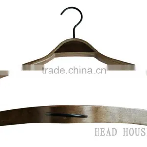 HH Laminated Wooden Hanger , Cheap Wooden Hanger Hot Sale Hanger thumbnail-4