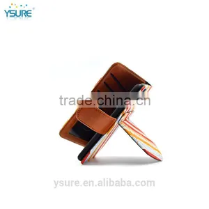 Colorful Unique Design Wallet Fabric Leather Phone Case For Asus Zenfone 2 With PVC ID and Credit Card Slots thumbnail-3