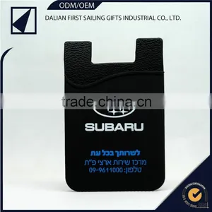 Useful Promotional Gift Lovely Color Silicon Card Holder for Mobile thumbnail-3