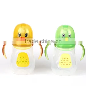 New Design Non Spill Unique Kids Cup Sippy Cup With Straw thumbnail-3