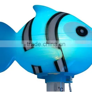 LED Floating Swimming Pool Thermometer Spa Thermometer With Cord thumbnail-2