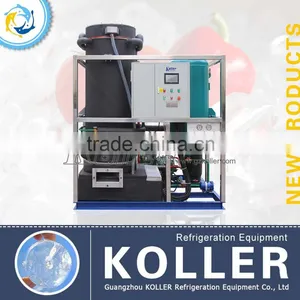 Koller Industrial 10TPD Tube Ice Maker Machine With Semi-automatic Packing for Restaurant TV100 thumbnail-1
