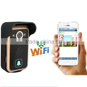 WiFi Wireless Video Door Phone Smart Home Wifi Peephole Camera PIR IR Night Vision Alarm Android IOS Smart Home thumbnail-1