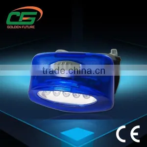Magnetic Bottom Plastic Body 7 Option Flashling Modes Outdoor Led Headlamp thumbnail-1