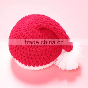 Hot Sale Knitted Christmas Hat Crochet Baby Beanie Hats thumbnail-1