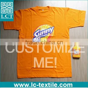 Customize Wine Beer Bottle Shaped 140-180gsm Cotton Compressed t Shirt LCTY-004 thumbnail-2