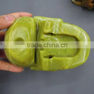 Unique Crystal Skull Carving/skeleton Ornament Fengshui Crystal Products Best Gift to Friends thumbnail-4