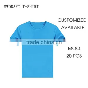 2016 Customized Design Shirt OEM T-shirts Low Quantity Orders t Shirts Sports Shirt Add Your Logo T-shirt thumbnail-1