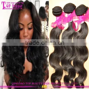 Qingdao High Quality100% Raw Indian Hair 6a 7a 8a Grade Body Wave Virgin Indian Hair Wholesale Virgin Indian Hair thumbnail-1