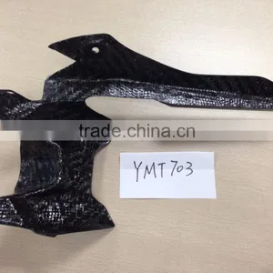 Prepreg Carbon Fiber Motorcycle Rear Hugger for Yamaha (Autoclave Process) thumbnail-4