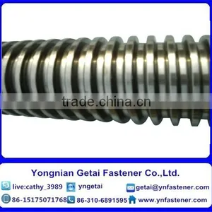 Carbon Steel H.D.G / Electrical Galvanized Screw Rods With Black /yellow Zinc Plated/blue White thumbnail-2