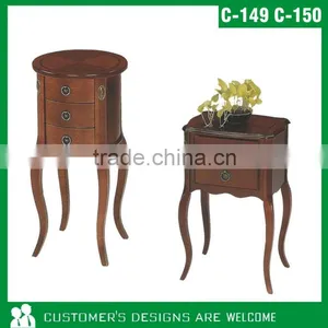 Wooden Bedside Table, Small Bedside Table, Bedroom Bedside Table thumbnail-3