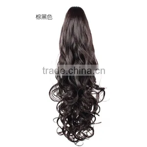 Wholesale Cheap Clip in Ponytail Synthetic Hair Extension thumbnail-2