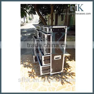 18U Drawer Case With Wheels for Storge the Tool and Cable thumbnail-2