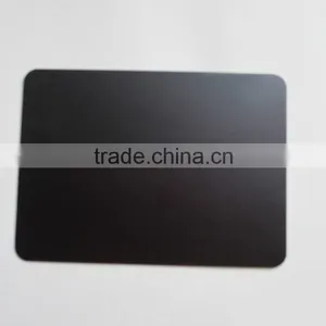 China Welcomed High Quality Metal Anodized Aluminum Metal Black Card thumbnail-1
