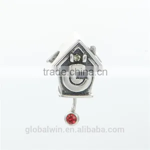 House Bead Landing Charms Wholesale European Charm Bracelet Necklace 100% Real 925 Sterling Silver S187 Best Gifts For You Or Fr thumbnail-1
