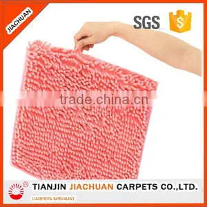 Loop Pile Polyester Chenille Bath Rug thumbnail-2