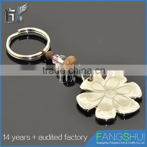 Wholesale Fashionable Metal Snowflake Keychain Cheap for Sale thumbnail-2