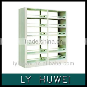 Modern Public Office Bookshelf, Steel Magazine Rack thumbnail-1