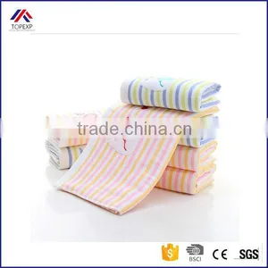 Pinstripe Children Soft Touch Towel For Gilrs thumbnail-1