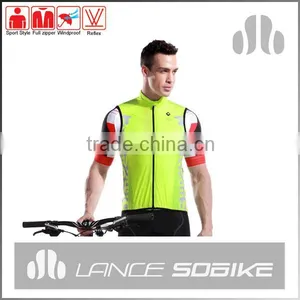 Cycling Wear Convenient Custom Logo Windproof Cycling Vest thumbnail-3