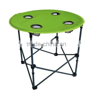 Portable Folding Round Table for Outdoor Camping thumbnail-5