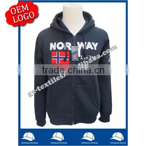 Men's Hooded Sweatshirt,Zip up Fleece Jacket Knit Hoodies thumbnail-1