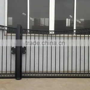Heavy Duty Powder Coated Iron Tree Driveway Gate thumbnail-2