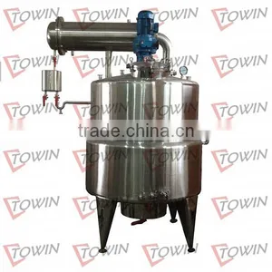 100-10000L Stainless Steel High Pressure Chemical Reactor With Condensor thumbnail-1