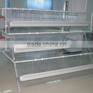 Galvanized Mesh Battery Cages for Laying Hens Layer Chickne Cage thumbnail-1