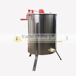 High Quality Beekeeping Equipment 4 Frames Manual Honey Extractor thumbnail-1