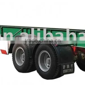 40Feet Tandem Gooseneck Skeletal Container Semi-Trailer thumbnail-1
