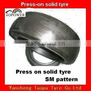 Press-on Solid Tyre , Solid Tires 10x5x6 1/4 thumbnail-1