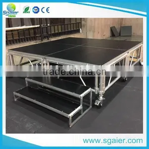Sgaier Outdoor Catwalk Plywood Stage Design Used Stage for Sale thumbnail-1