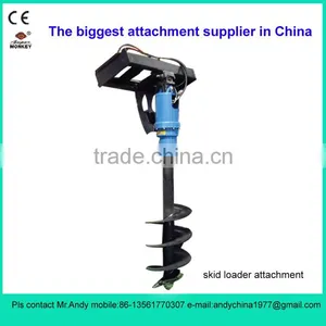 Skid Steer Loader Attachment Auger(skid Loader Attachment,bobcat Attachment,attachment) thumbnail-1