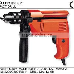 ELECTRIC DRILL 500W 13MM 2200/2800R/MIN thumbnail-1