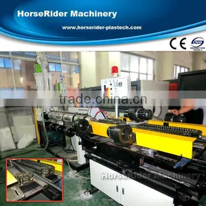 New Single Wall Corrugated Pipe Machine / PE Corrugated Pipe Making Machine thumbnail-1