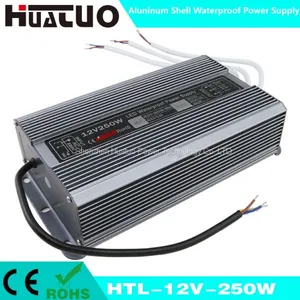 12/24V 20-250W Constant Voltage Aluminum Shell Waterproof LED Power Supply thumbnail-5