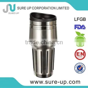 High Grade Double Wall 500ml Stainless Steel Thermos Vacuum Travel Mug thumbnail-1