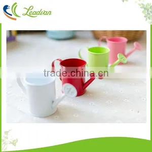 Metal Mini Little Small Kids Watering Can With Handle Garden Storage thumbnail-4