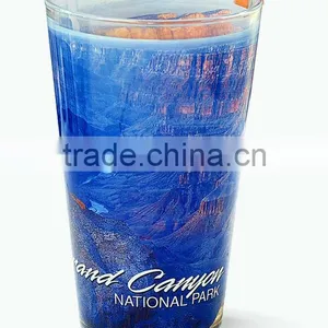 New Sublimation Blank Unbreakable Clear Glass Mugs thumbnail-3