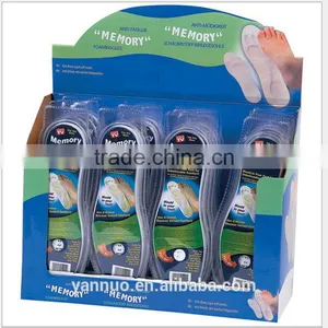 EVA Material Pad, Cushion Material Memory Sponge Shoe Insoles As Seen on TV 2017 thumbnail-1