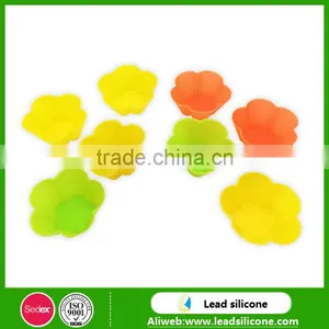 FDA LFGB Fashion Food Grade Flower Silicone Cake Mold thumbnail-1